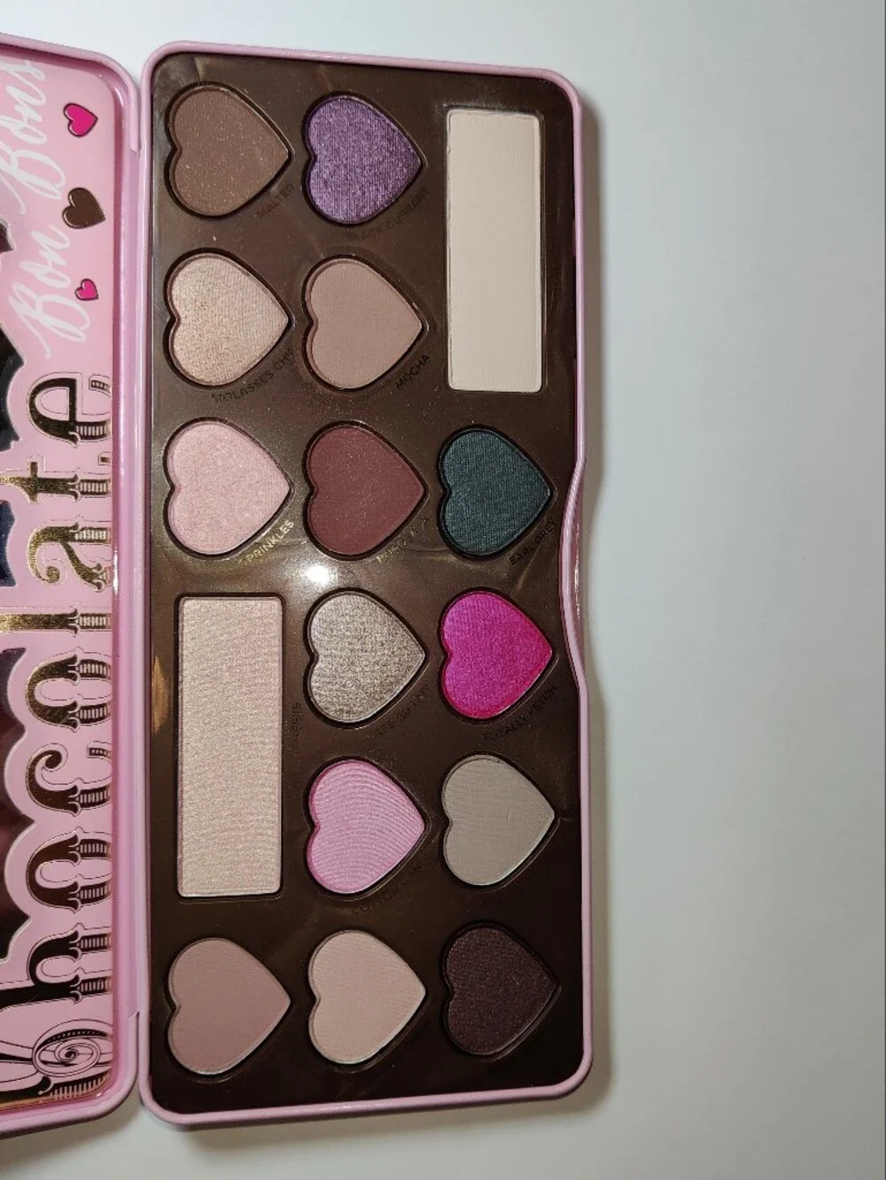 Too Faced EyeShadow Palette CHOCOLATE BON BONS Collection full size W / Box New